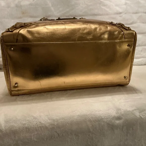 BALENCIAGA METALLICA GOLD HANDBAG - Picture 6 of 9